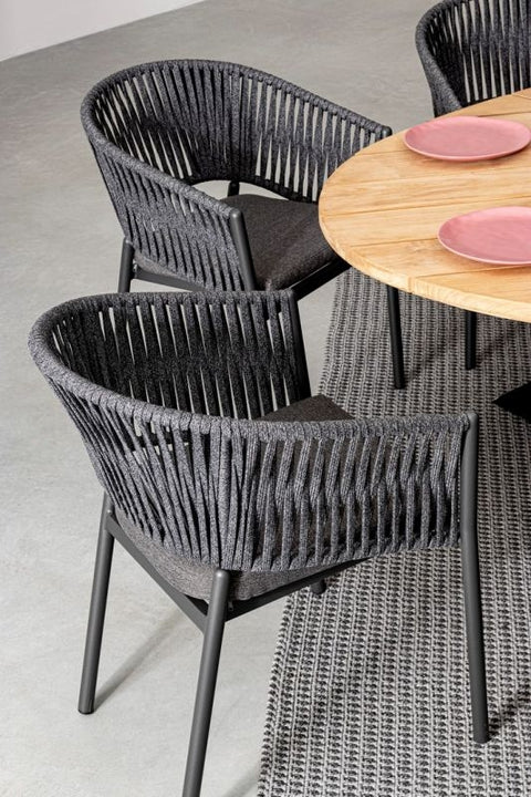 SILLA EXTERIOR FLORENCIA ANTRACITA
