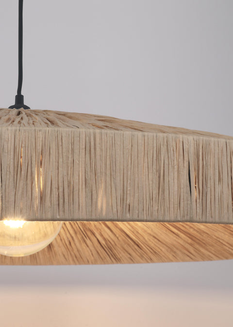 LÁMPARA COLGANTE NATURAL KANDA Ø80
