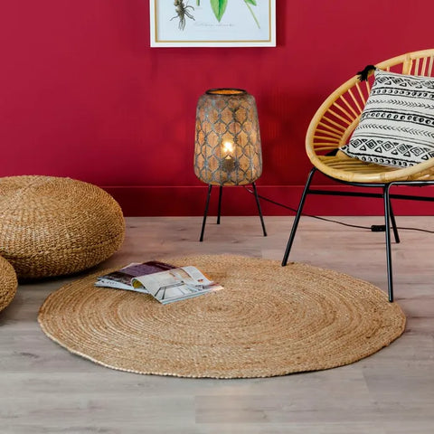 ALFOMBRA NATURAL WAY YUTE 200X200