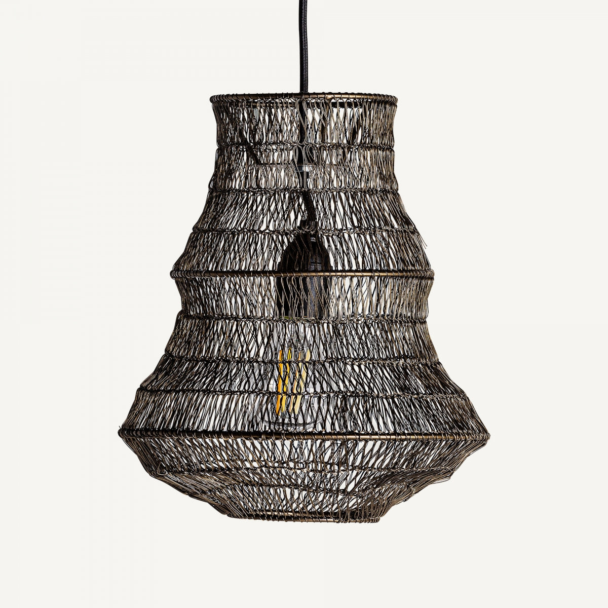 LÁMPARA COLGANTE LEBADEA NEGRO