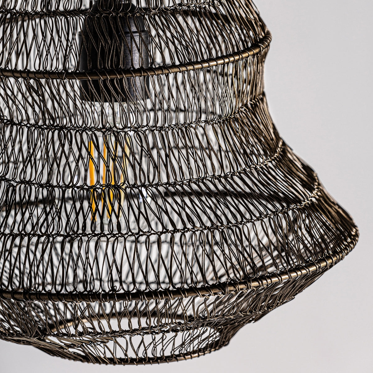 LÁMPARA COLGANTE LEBADEA NEGRO