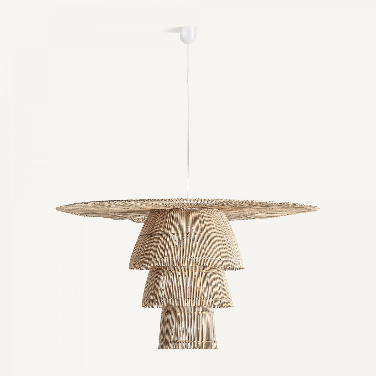 LÁMPARA COLGANTE NATURAL SARAY