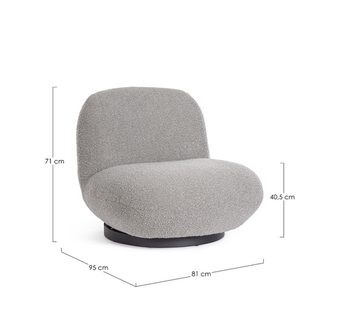 SILLÓN MARGOT BOUCLÉ