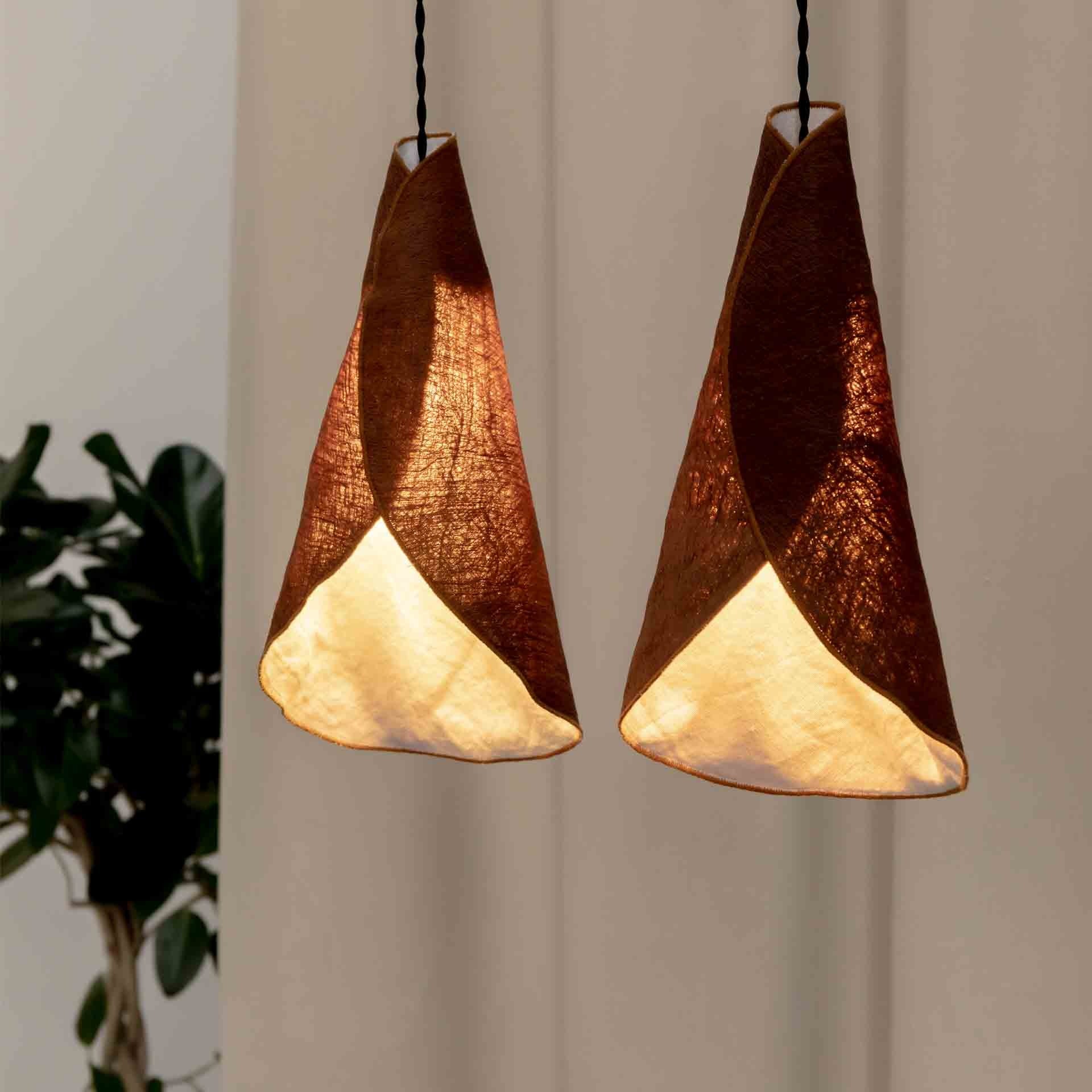 LÁMPARA COLGANTE COURO