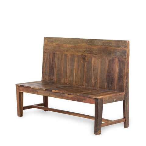 banco madera antiguo