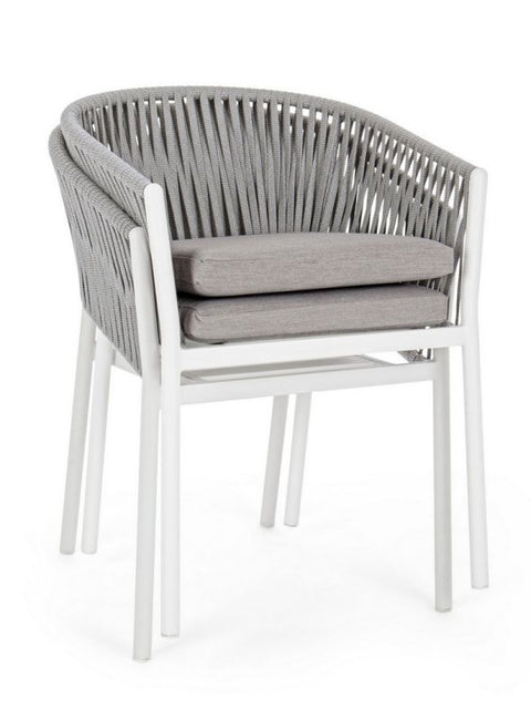 SILLA EXTERIOR FLORENCIA BLANCO