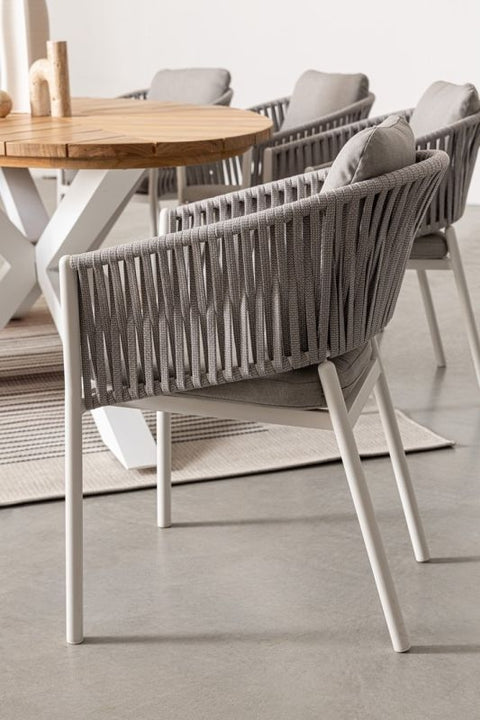 SILLA EXTERIOR FLORENCIA BLANCO
