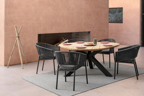 SILLA EXTERIOR FLORENCIA ANTRACITA