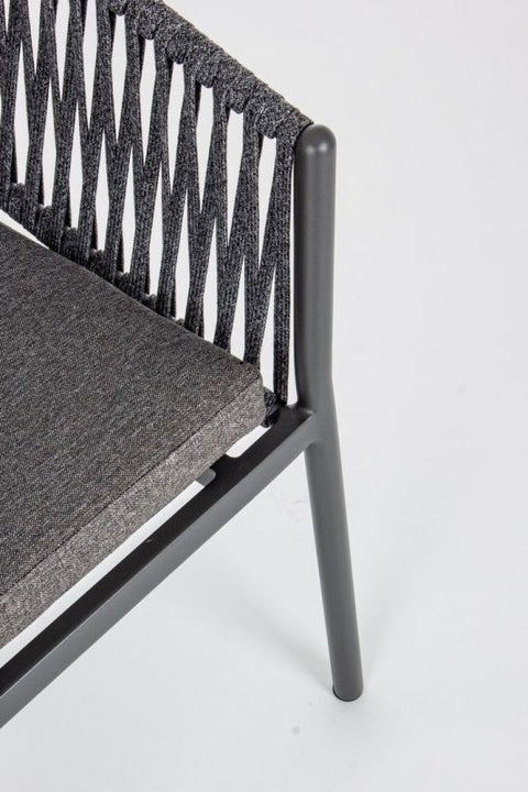 SILLA EXTERIOR FLORENCIA ANTRACITA