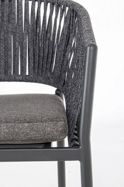 SILLA EXTERIOR FLORENCIA ANTRACITA