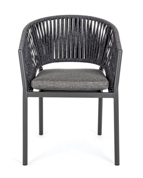 SILLA EXTERIOR FLORENCIA ANTRACITA