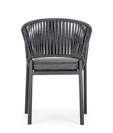 SILLA EXTERIOR FLORENCIA ANTRACITA