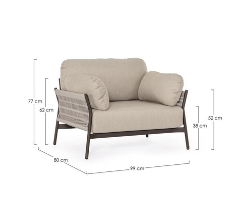 SILLÓN EXTERIOR PARDIS RAVEN