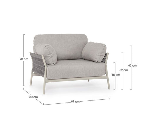 SILLÓN EXTERIOR PARDIS AGATE