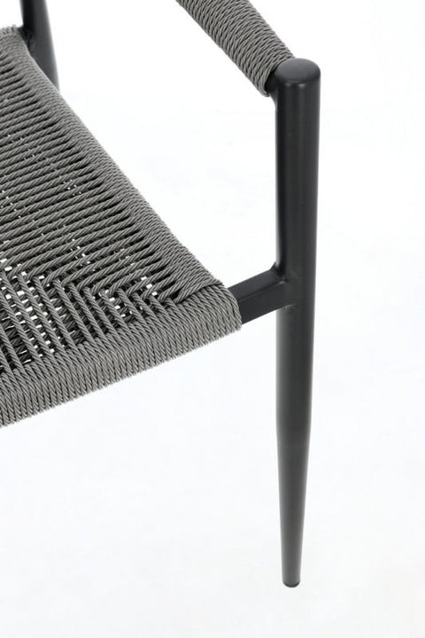 SILLA EXTERIOR JANDIA GRIS