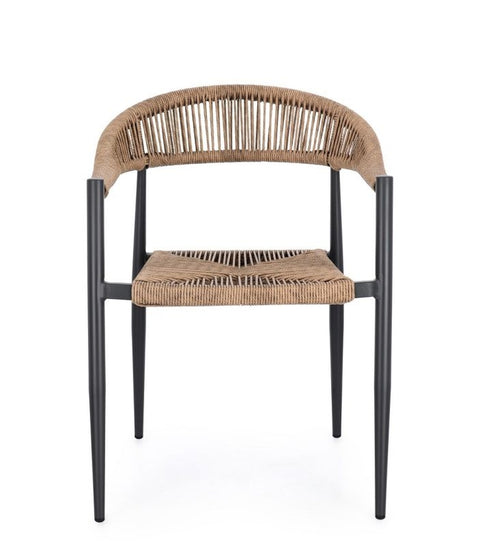 SILLA EXTERIOR JANDIA NATURAL