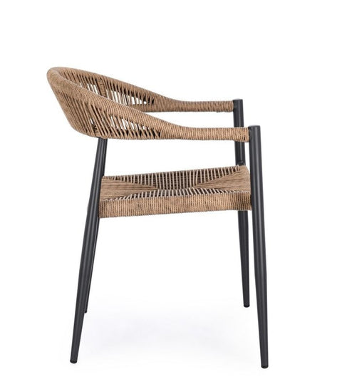 SILLA EXTERIOR JANDIA NATURAL