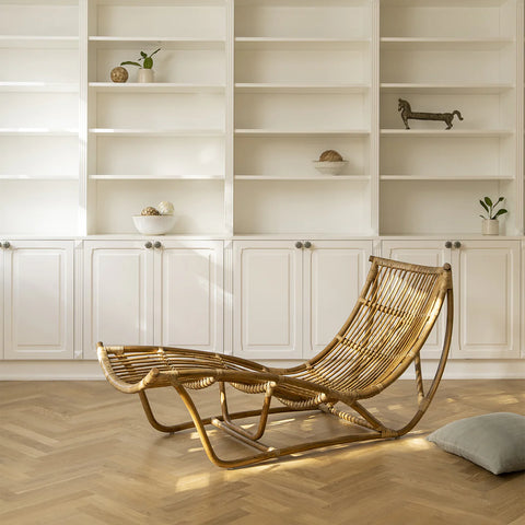 LOUNGUE CHAIR NATURAL MICHELANGELO