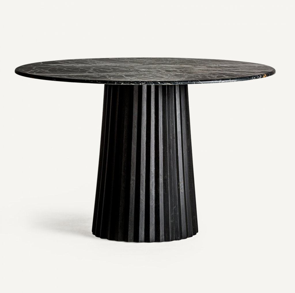 MESA COMEDOR PLISSÉ WOOD NEGRO