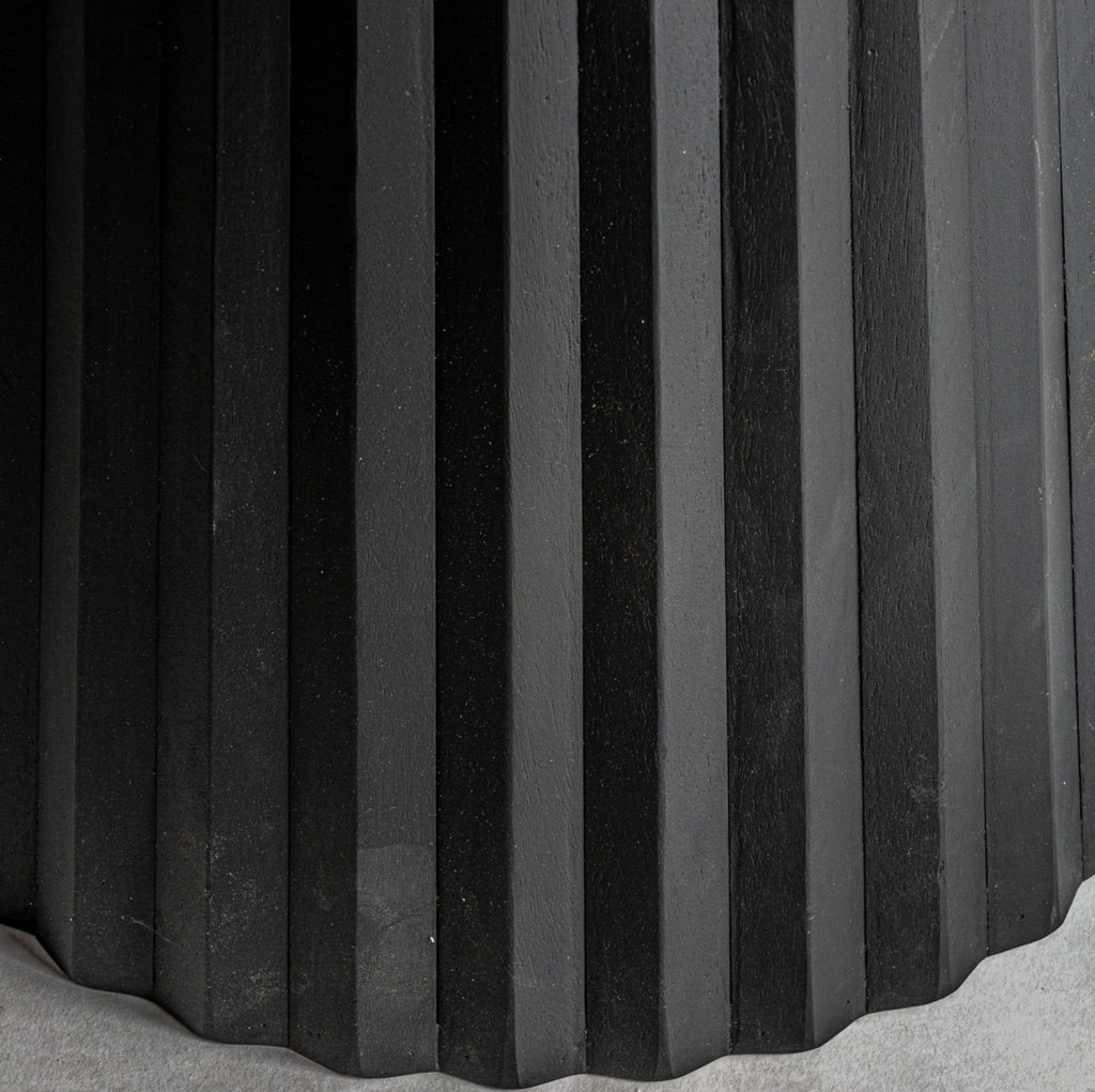 MESA COMEDOR PLISSÉ WOOD NEGRO