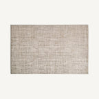 Alfombra Abantza — Viscosa gris
