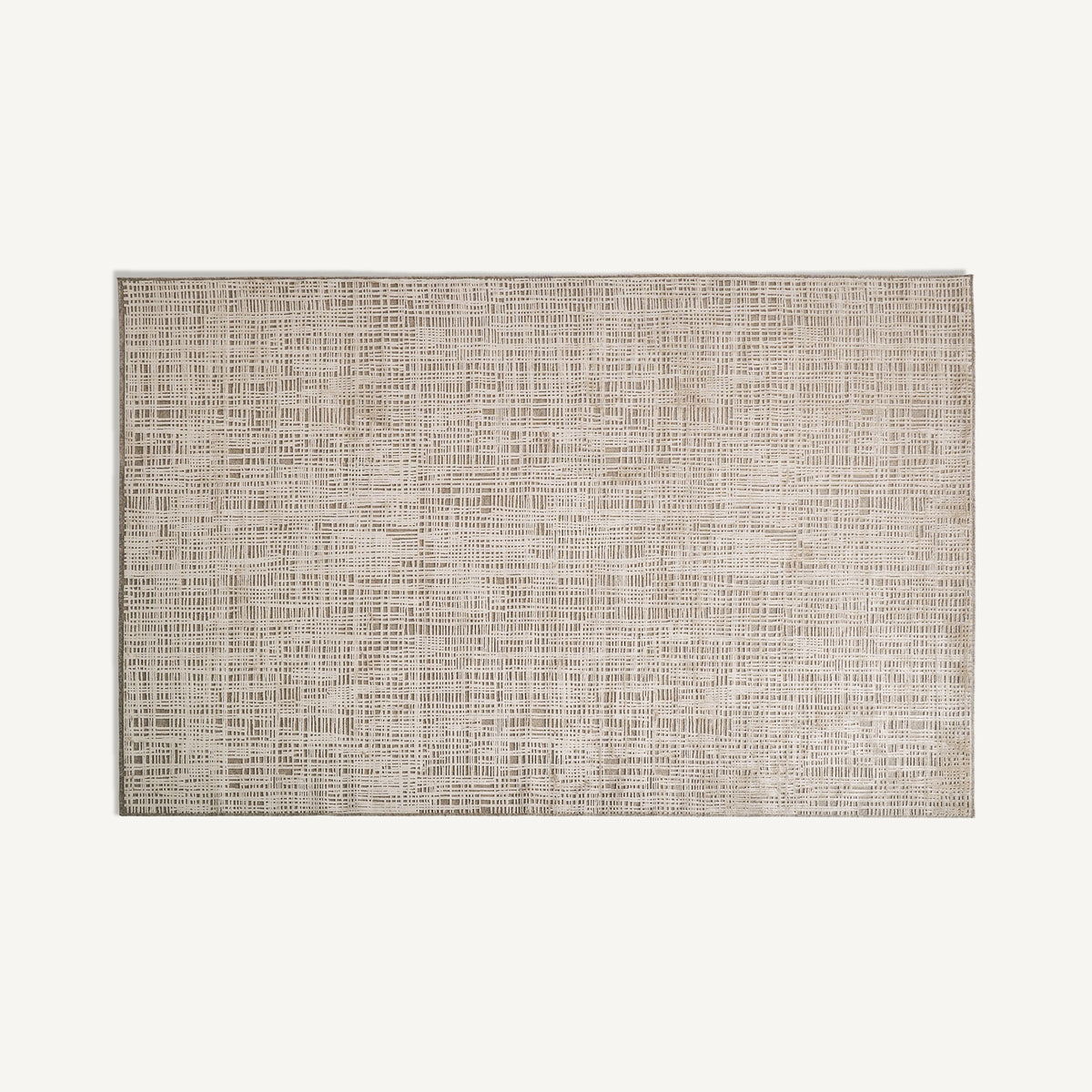 Alfombra Abantza — Viscosa gris