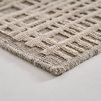Alfombra Abantza — Viscosa gris