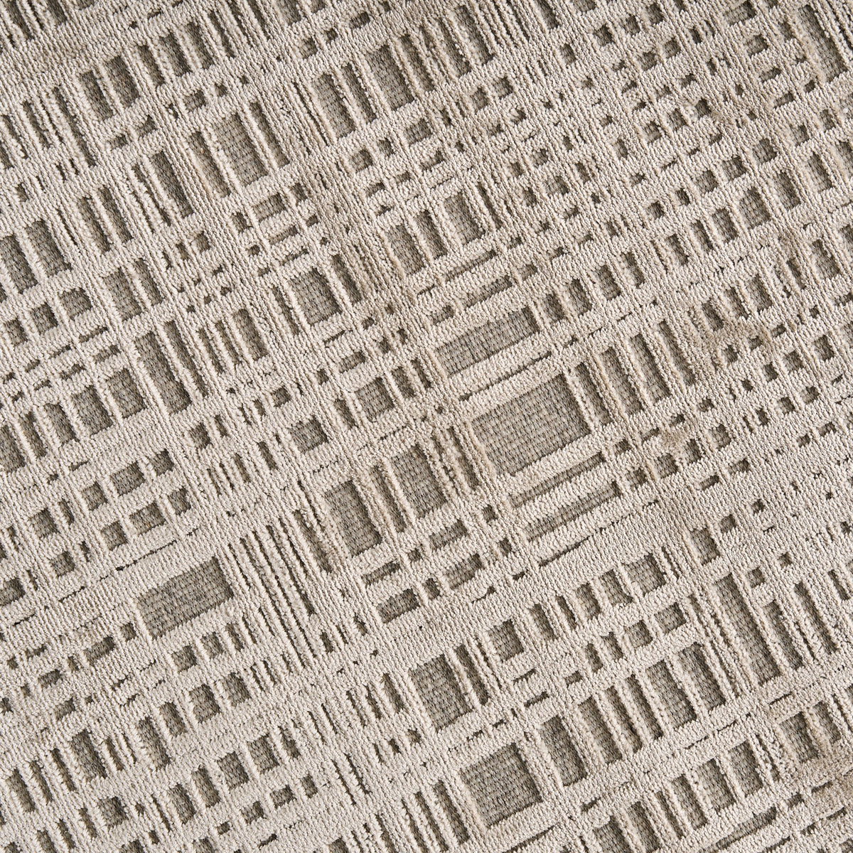 Alfombra Abantza — Viscosa gris