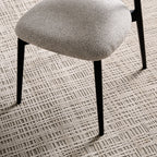 Alfombra Abantza — Viscosa gris