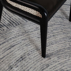Alfombra Bakea — Viscosa tonos de azul