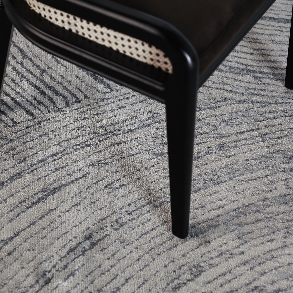 Alfombra Bakea — Viscosa tonos de azul