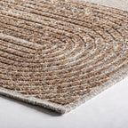 Alfombra Chaniya — Viscosa tonos en marrón