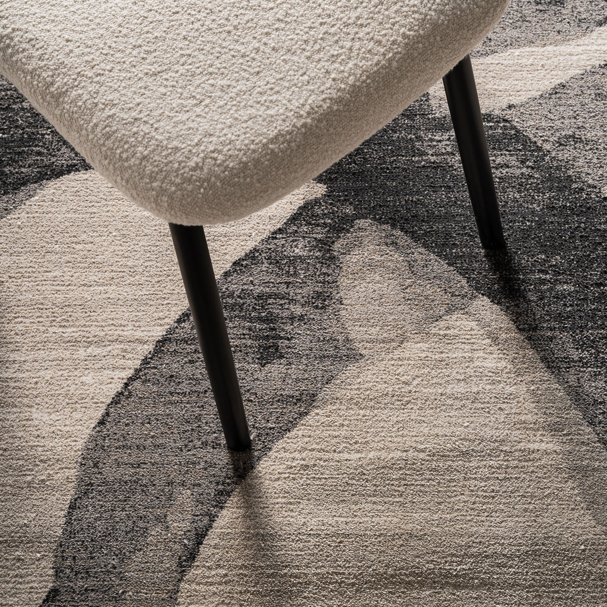 Alfombra Dabhe — Poliéster beige