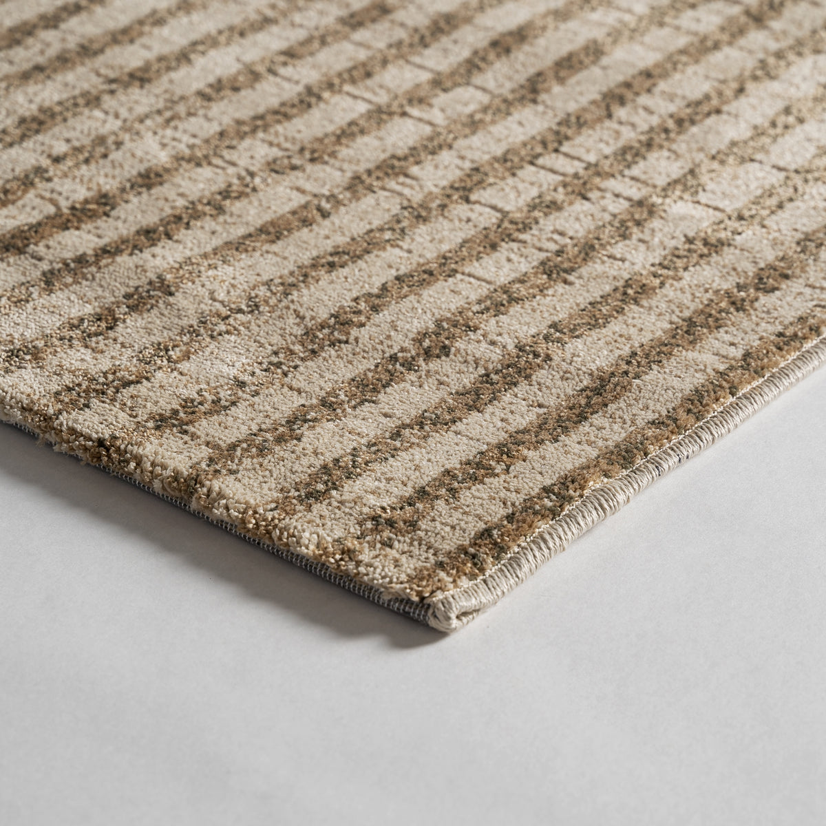 Alfombra Delia — Poliéster beige