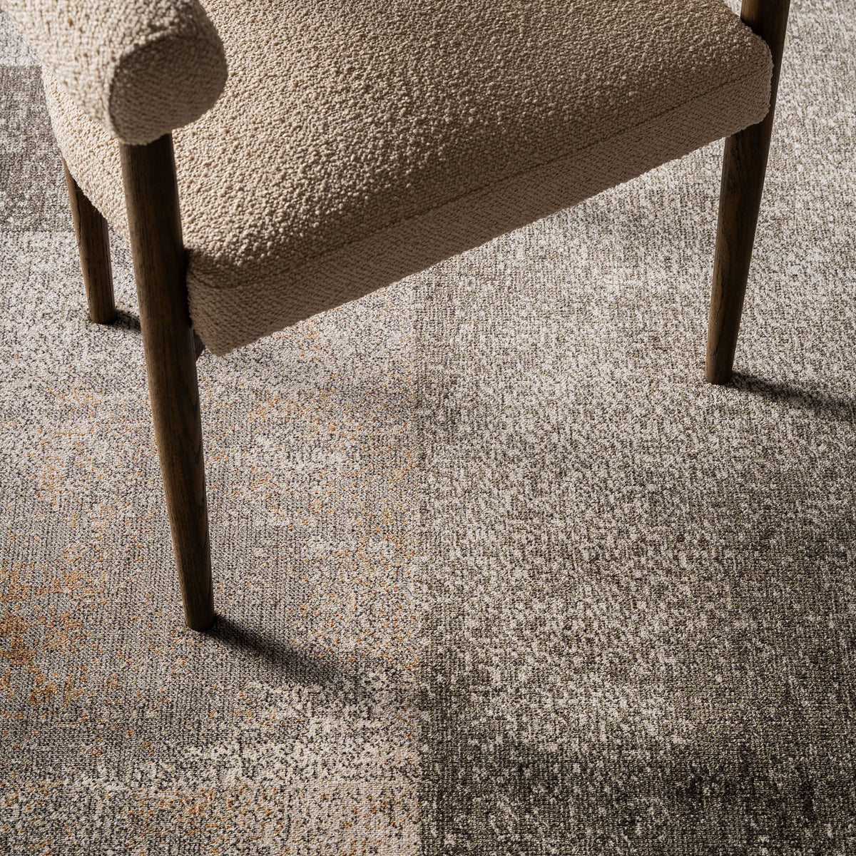 Alfombra Dora — Poliéster beige