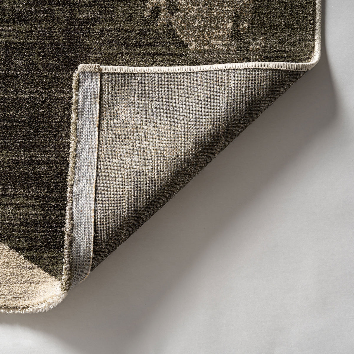 Alfombra Dunia — Poliéster beige
