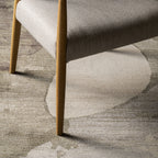 Alfombra Dunia — Poliéster beige