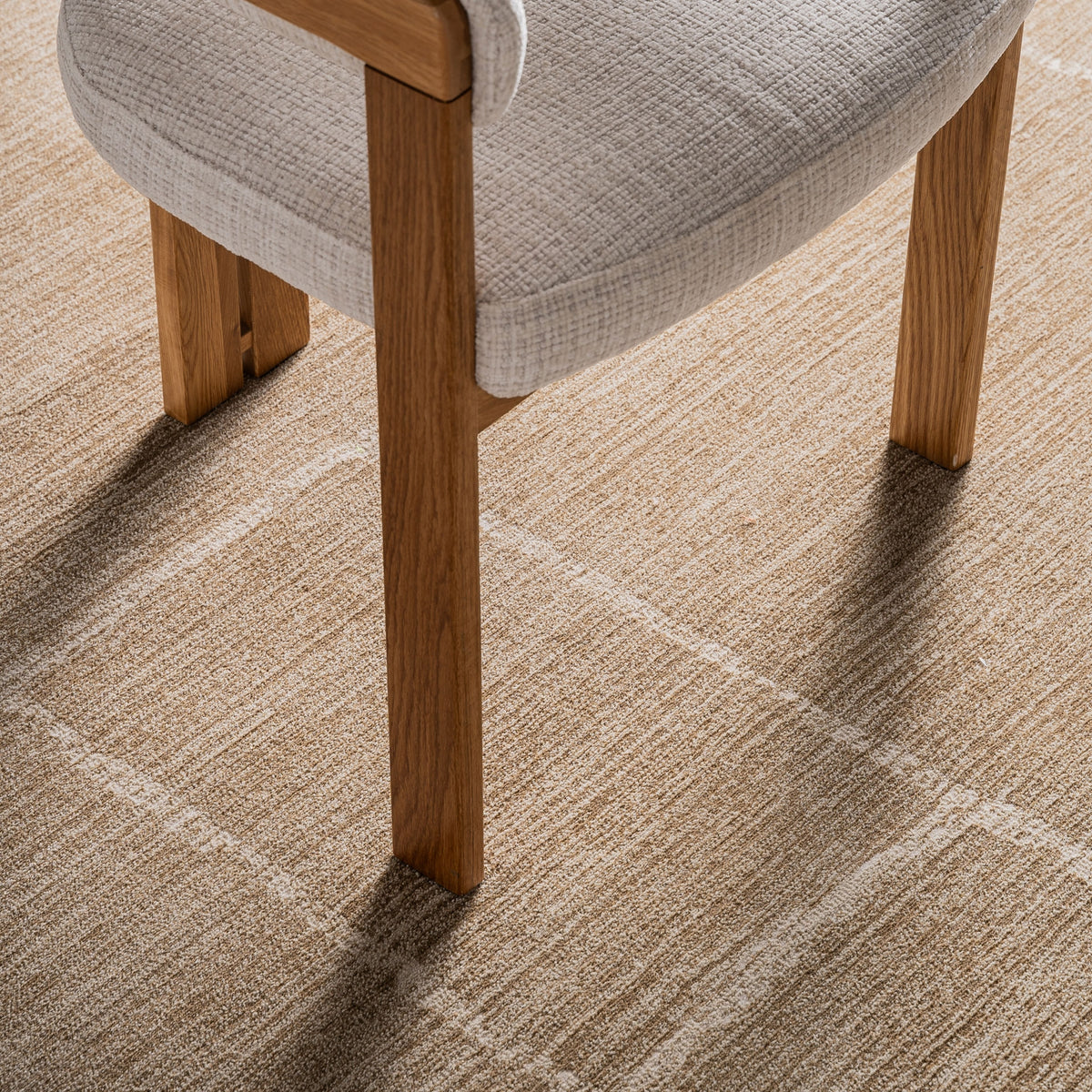 Alfombra Fadia — Poliéster camel