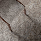 Alfombra Gea — Viscosa beige