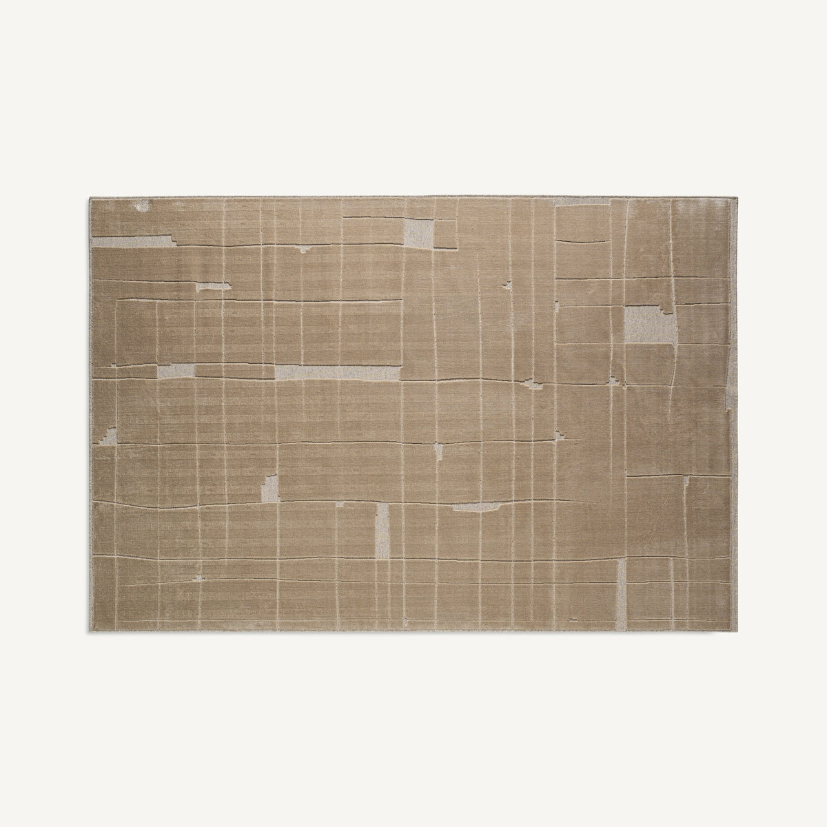 Alfombra Ivana — Viscosa beige