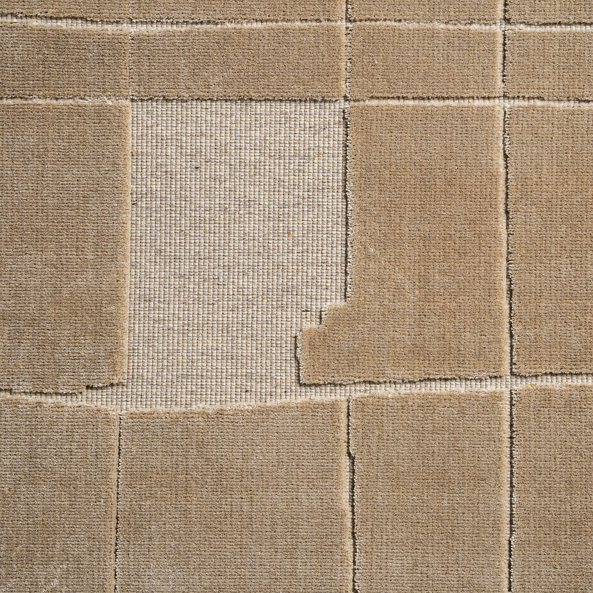 Alfombra Ivana — Viscosa beige