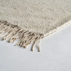 Alfombra Kali — Lana marrón