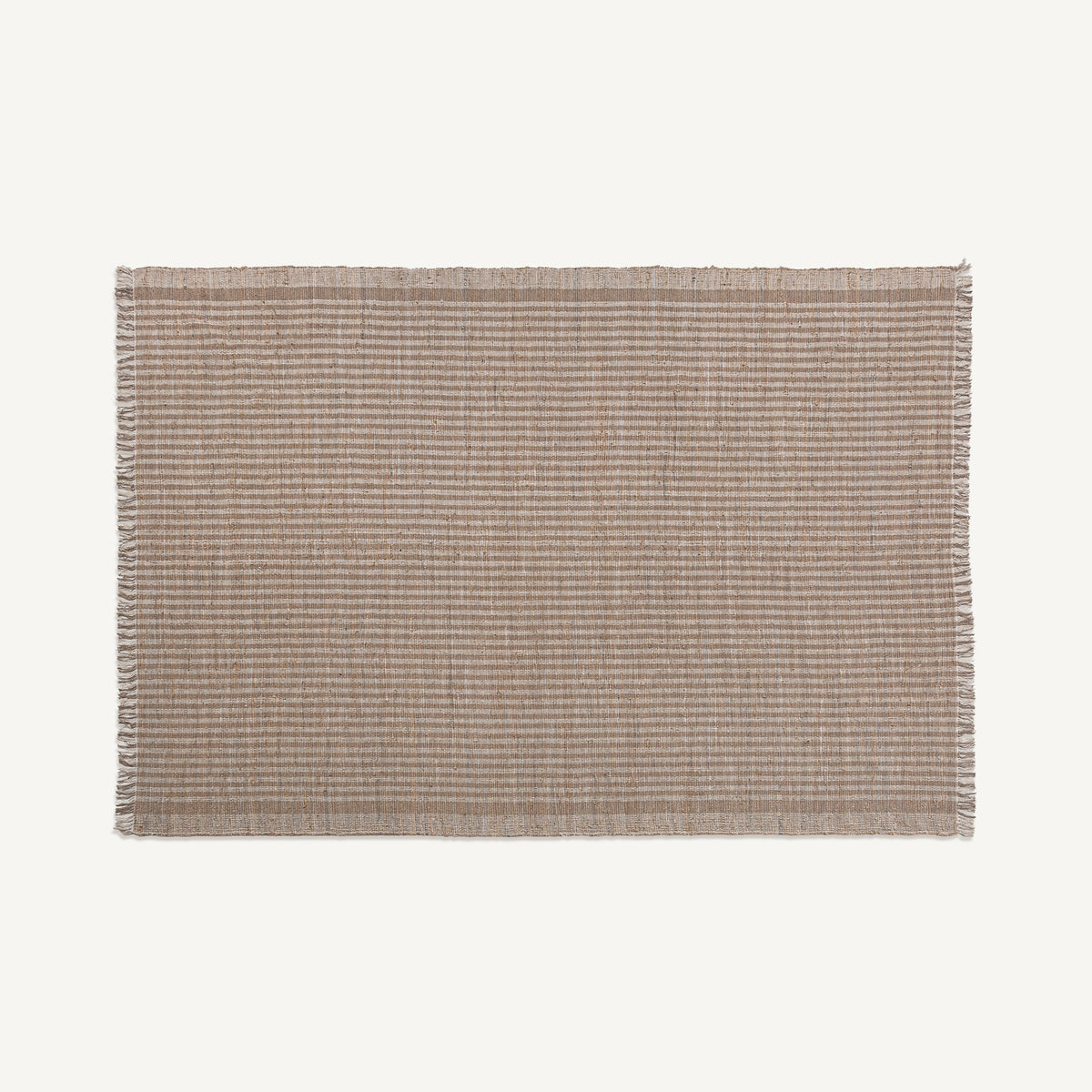 Alfombra Kaori — Algodón marrón