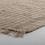 Alfombra Kaori — Algodón marrón