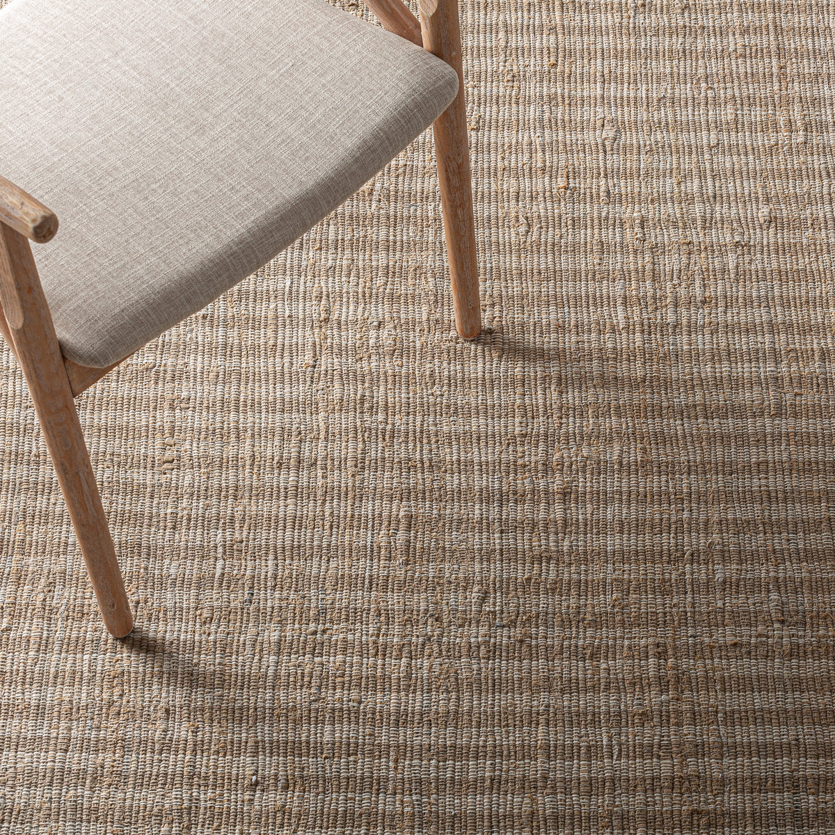 Alfombra Kaori — Algodón marrón