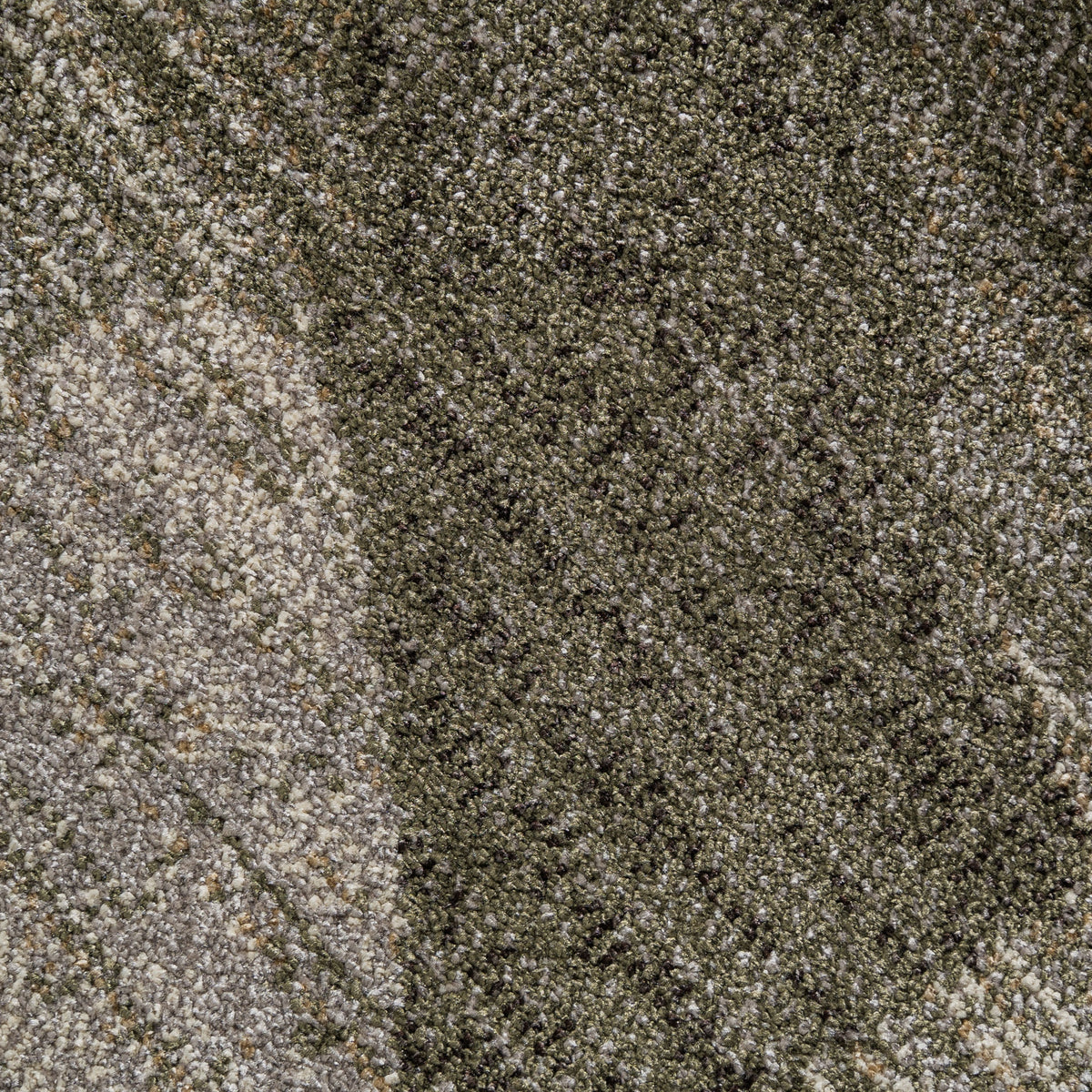 Alfombra Lea — Poliéster tonos en verde