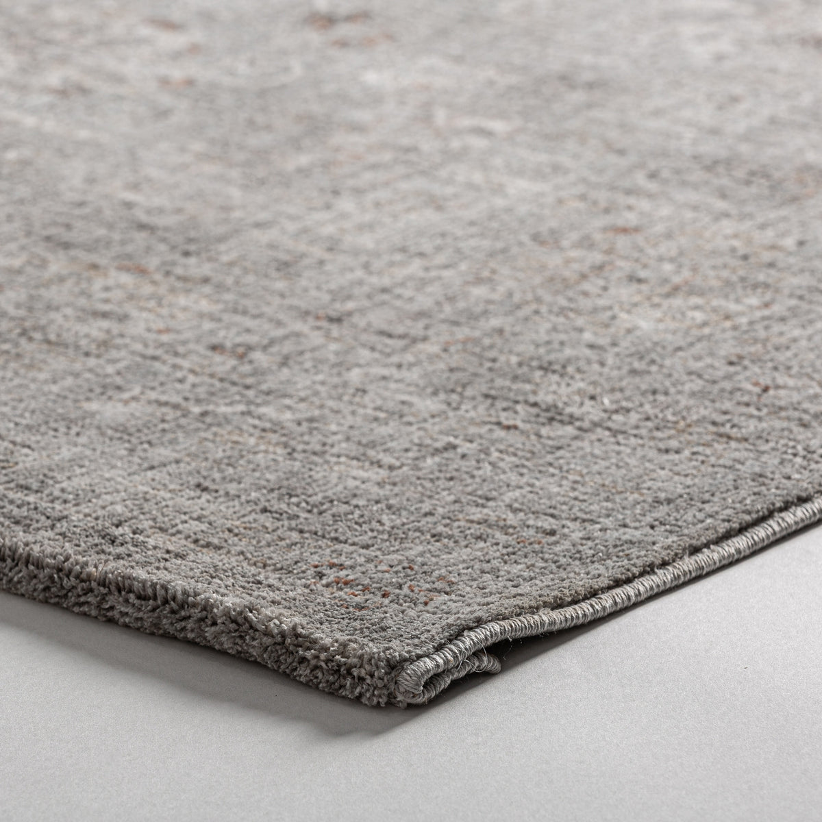 Alfombra Misha — Poliéster gris
