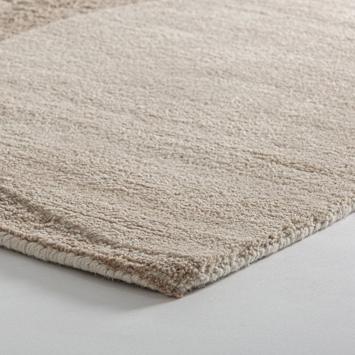 Alfombra Nohara — Lana beige