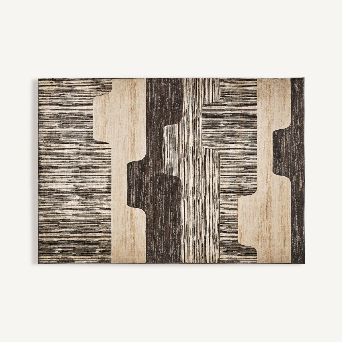 Alfombra Shara — Viscosa gris