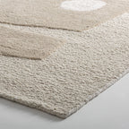 Alfombra Sisuka — Lana blanco roto